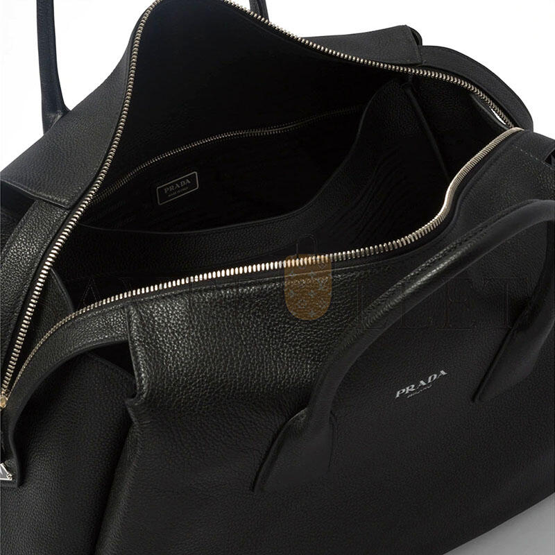 Pra*a leather travel bag 2vc035 (50*33*19cm)